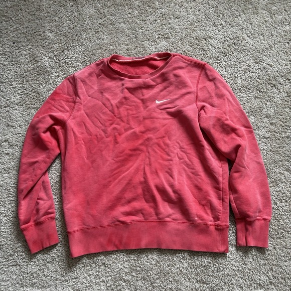Nike Other - Nike Faded Red Sweatshirt Crewneck Men's Med/Large Swoosh